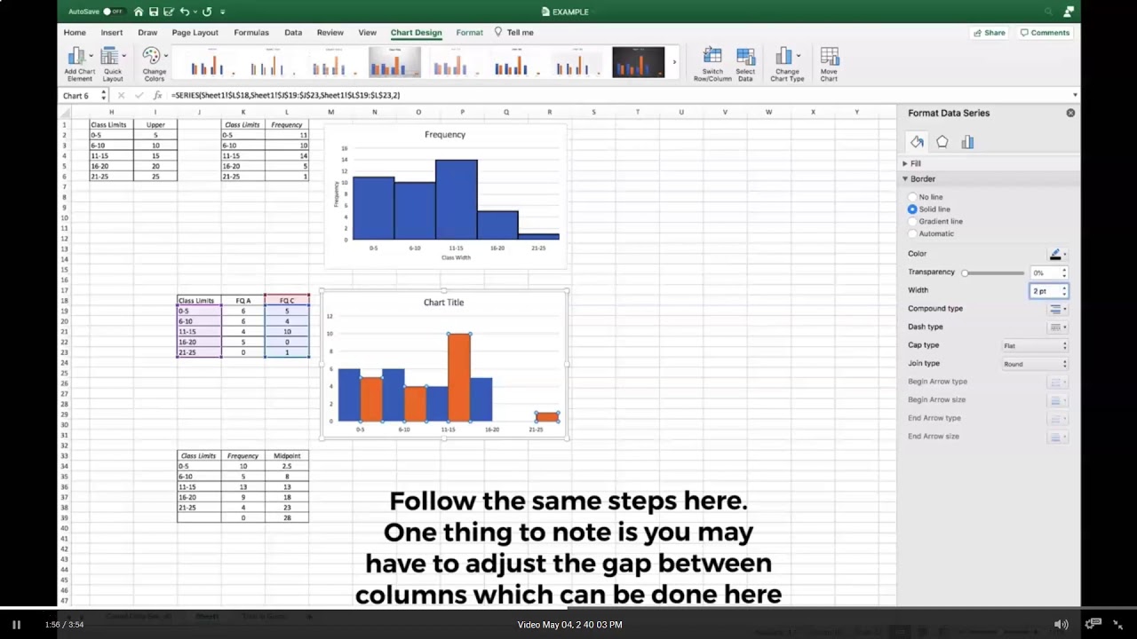 excel for mac relative frequency histogram excel for mac relative frequency histogram