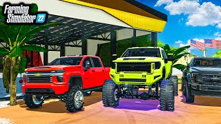 BUILDING ISLAND LIFTED TRUCK DEALERSHIP! ($10,000,000) | FS22