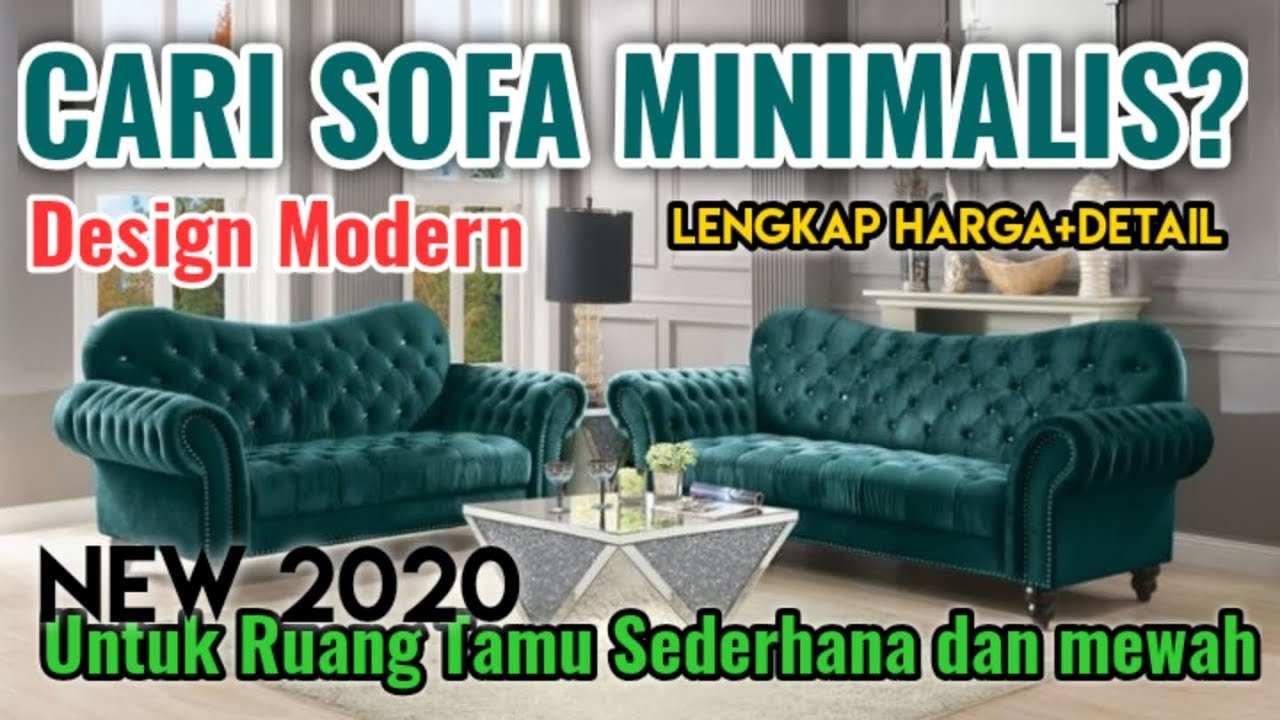 25 Lebih Sofa Tamu  Minimalis  Modern  TERBARU 2022 RUANG  KECIL YouTube