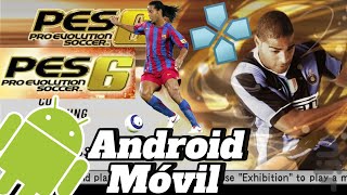 Descargar PES 6 para Android/Móvil (PPSSPP) PRO EVOLUTION SOCCER 6