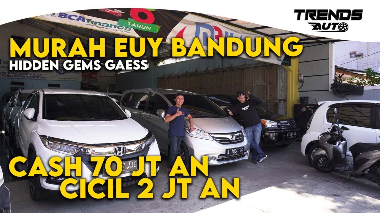HIDDEN GEM SHOWROOM MURAH BANGET DI BANDUNG CASH 70 JT AN CICIL 2 JT AN DI MOBIL BAGUS
