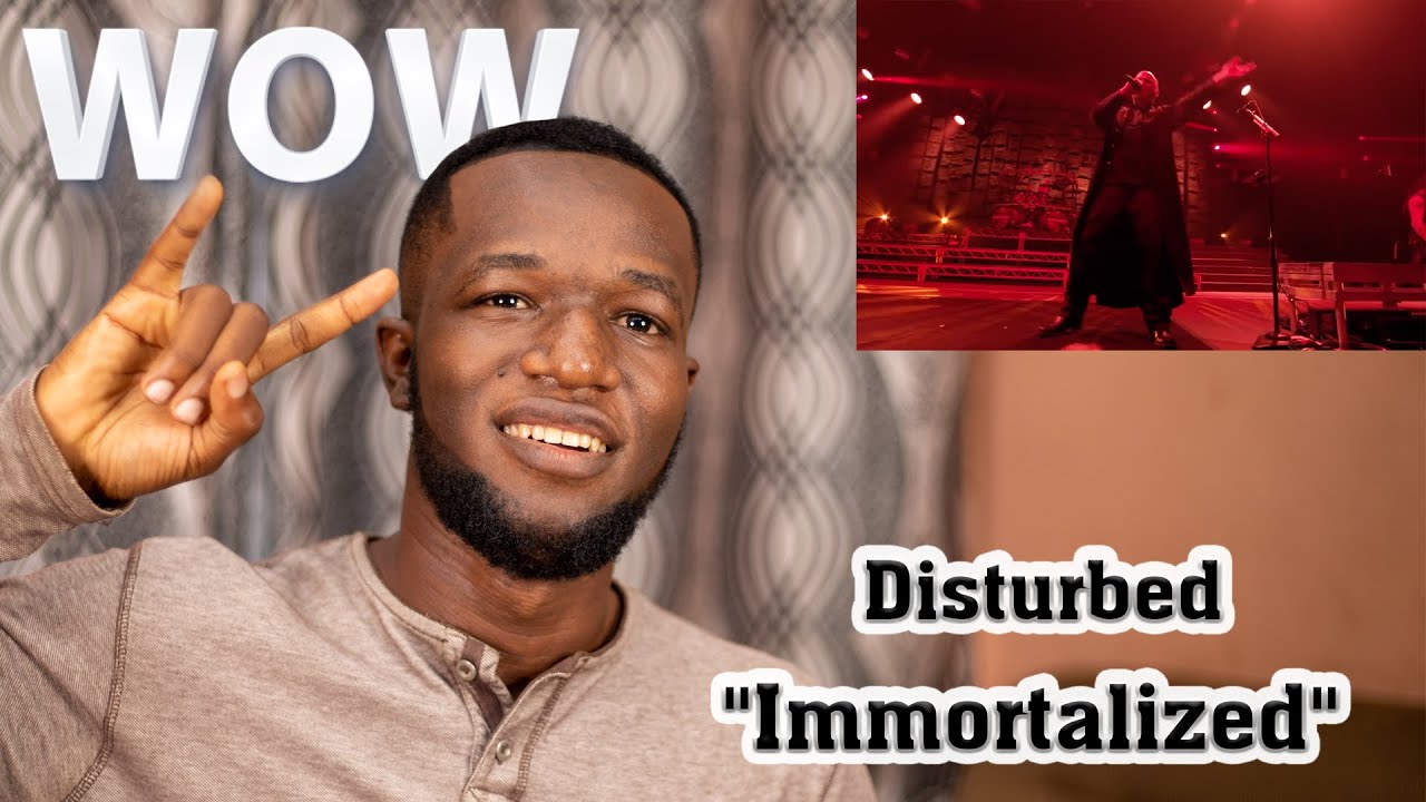 Disturbed Immortalized REACTION YouTube