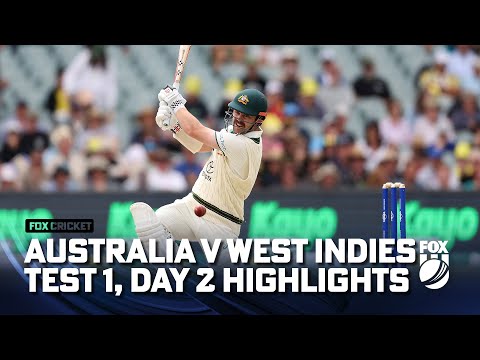 Australia v West Indies - First Test, Day 2 Highlights I 18/01/24 I Fox Cricket