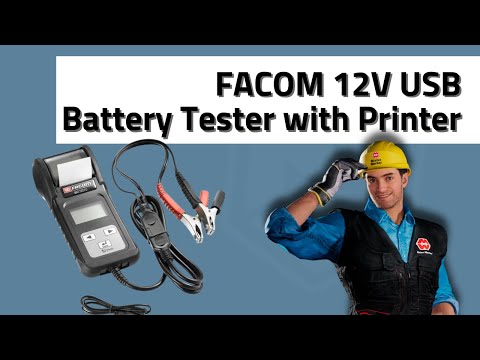 Battery Tester With Print Out