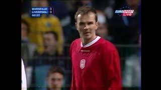 OM-LIVERPOOL 8EME FINALE RETOUR COUPE UEFA 2003-2004 VF
