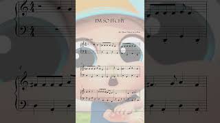 Little Angel I'm So Itchy Sheet Music #shorts #piano #pianolession #pianosheetmusic #tiktok #fyp