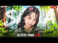 RANK PUSH ON LIVE ||🎯 Cutesy Sona || Road To 500K Booyah!❤ || #freefirelive #shortfeed #femalegamers