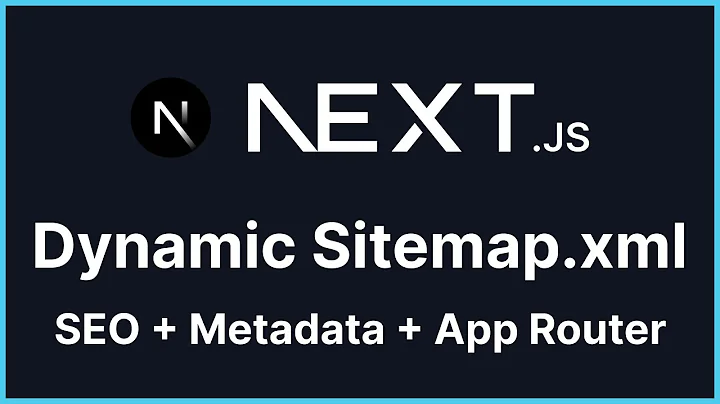 Next.js: Crea una mappa del sito dinamica e meta tag SEO