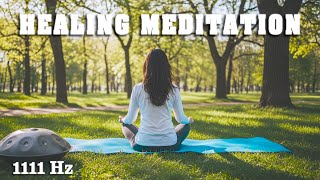 (1111 Hz) Healing Meditation | Handpan Music for Inner Peace