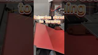 🔔One-step extrusion and forming machine. Direct forming from extrusion ✅