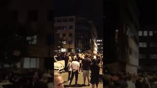 Protest ispred CB Podgorica | Vijesti