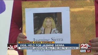 Vigil held for transgender woman who died in January