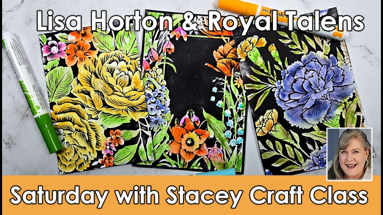 640 So many different ways to use 3D Embossing Folders including Royal Talens Ecoline Markers