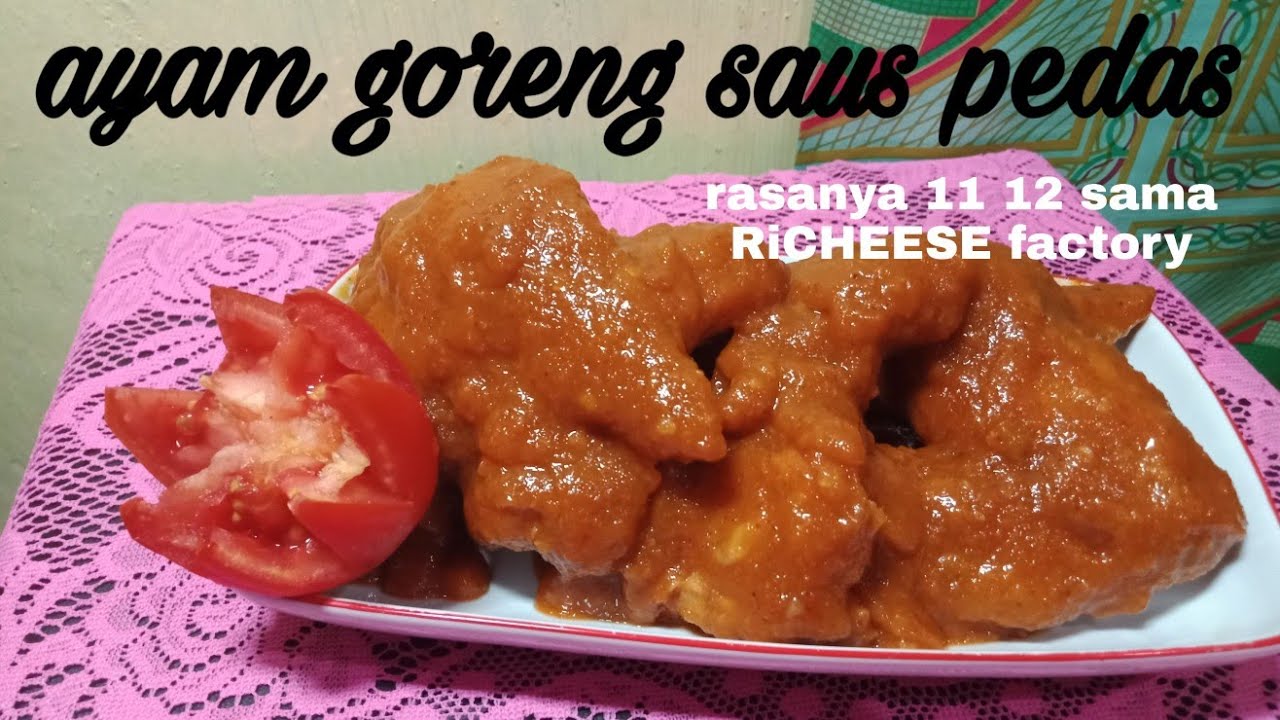 AYAM RICHEESE KW ALA ALA || RASANYA11 12 SAMA YG DIJUAL ...