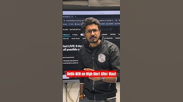 Delhi-NCR on High Alert After Blast #DelhiNews #Shorts #DW