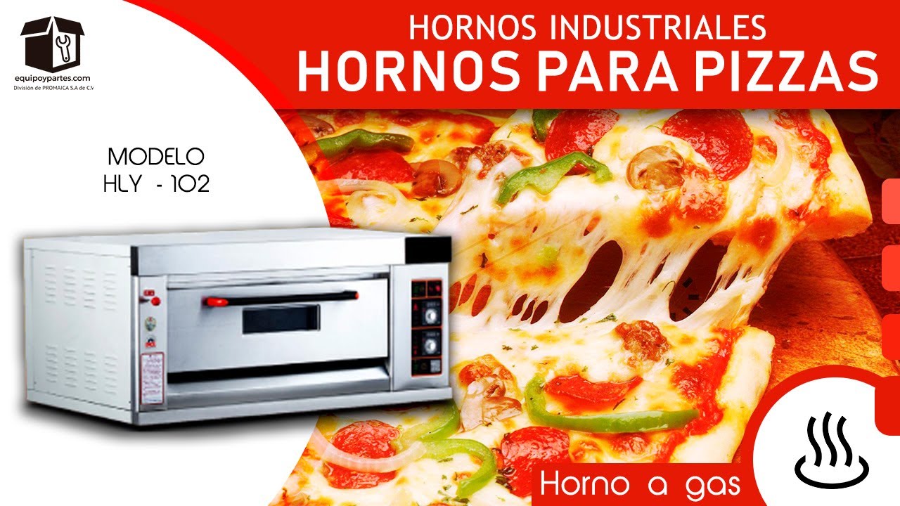 HORNOS INDUSTRIALES (HORNO DE PIZZAS) PARA PANADERIAS Y RESTAURANTES EN EL  SALVADOR - YouTube