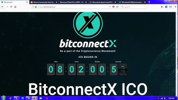 BITCONNECTX ICO ....POWERED BY BITCONNECT....10X...50X...100X....BIGGEST ICO OF 2018?