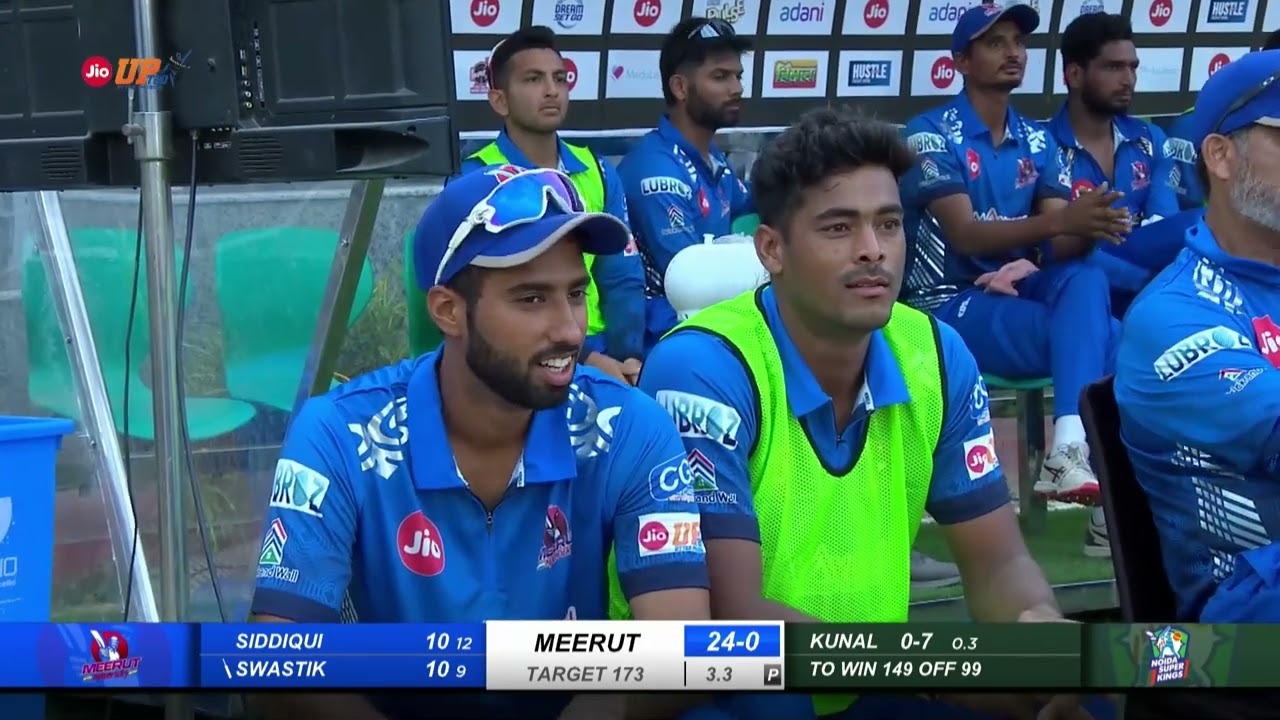 Jio UPT20, Match 12 - Noida Super Kings vs Meerut Mavericks | Full Highlights