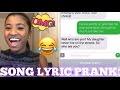 LYRIC PRANK DAD THINKS DEMONS ARE ATTACKING ME