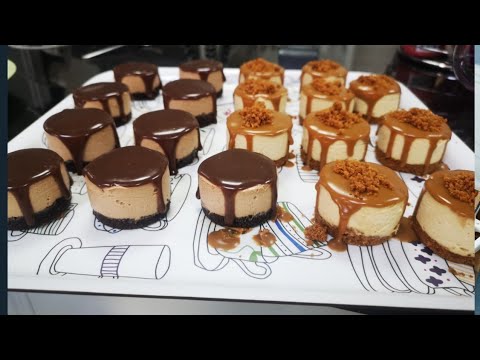 Video: Mga Mini Cheesecake Na May Chocolate Chips