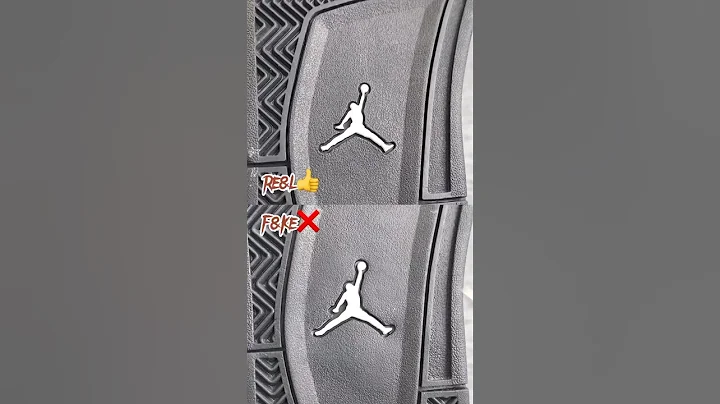 Real Vs Fake Red Thunder Jordan 4 🖤❤️ #sneakerhead #sneakers #viral