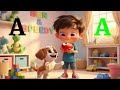 Learn the Letter A! | Apple, Airplane & Alligator Song