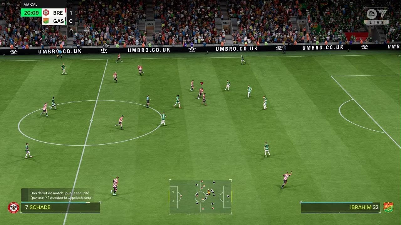 FC 25 Brentford Atomise GAIS et prive les suédois de la suite de la compétition