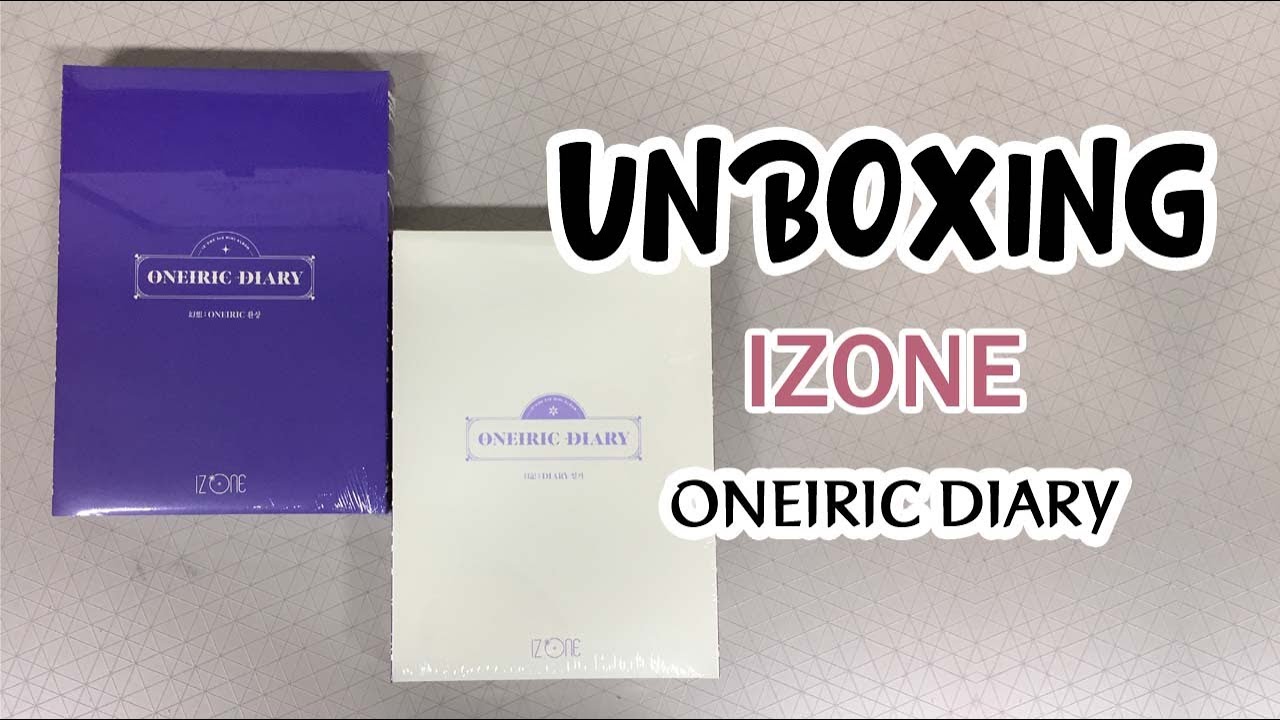 아이즈원 미니 3집 Oneiric Diary 환상 일기 풀 버전 개봉 후기