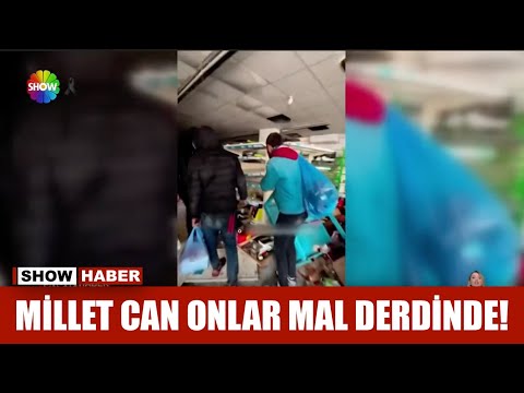 Deprem bölgesinde yağma alarmı!