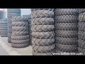 AGR  OTR IND TYRES waiting for loading container.