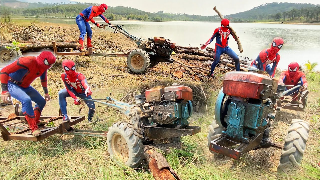 Superhero Spider-Man: The Ultimate TrackTor