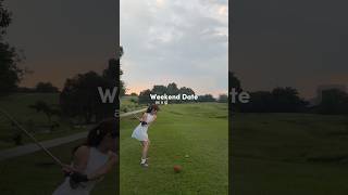 Weekend 9-Hole Date #vlog #golf #kualalumpur #livingalone