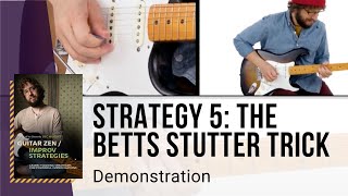 Video thumbnail of "🎸 Eric Haugen Guitar Lessons - Strategy 5: The Betts Stutter Trick - Demonstration - TrueFire"