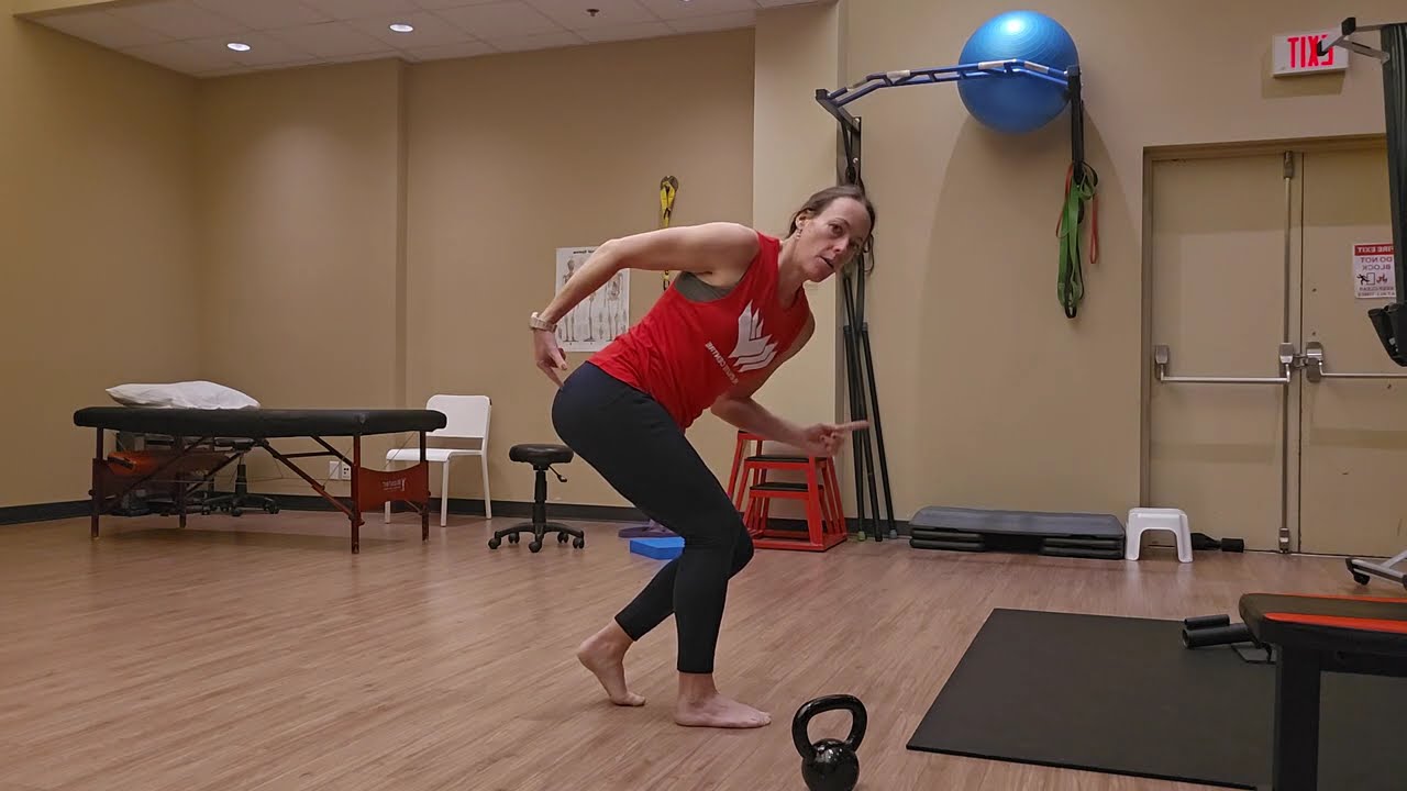 Kickstand Hip Hinge with Hip Shift (Internal Rotation)