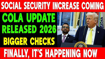 FINALLY! Social Security Increase Arriving Soon – 2026 COLA Update