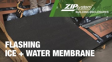Ice + Water Membrane Installation | Mastering the Basics | ZIP System™ roof assembly