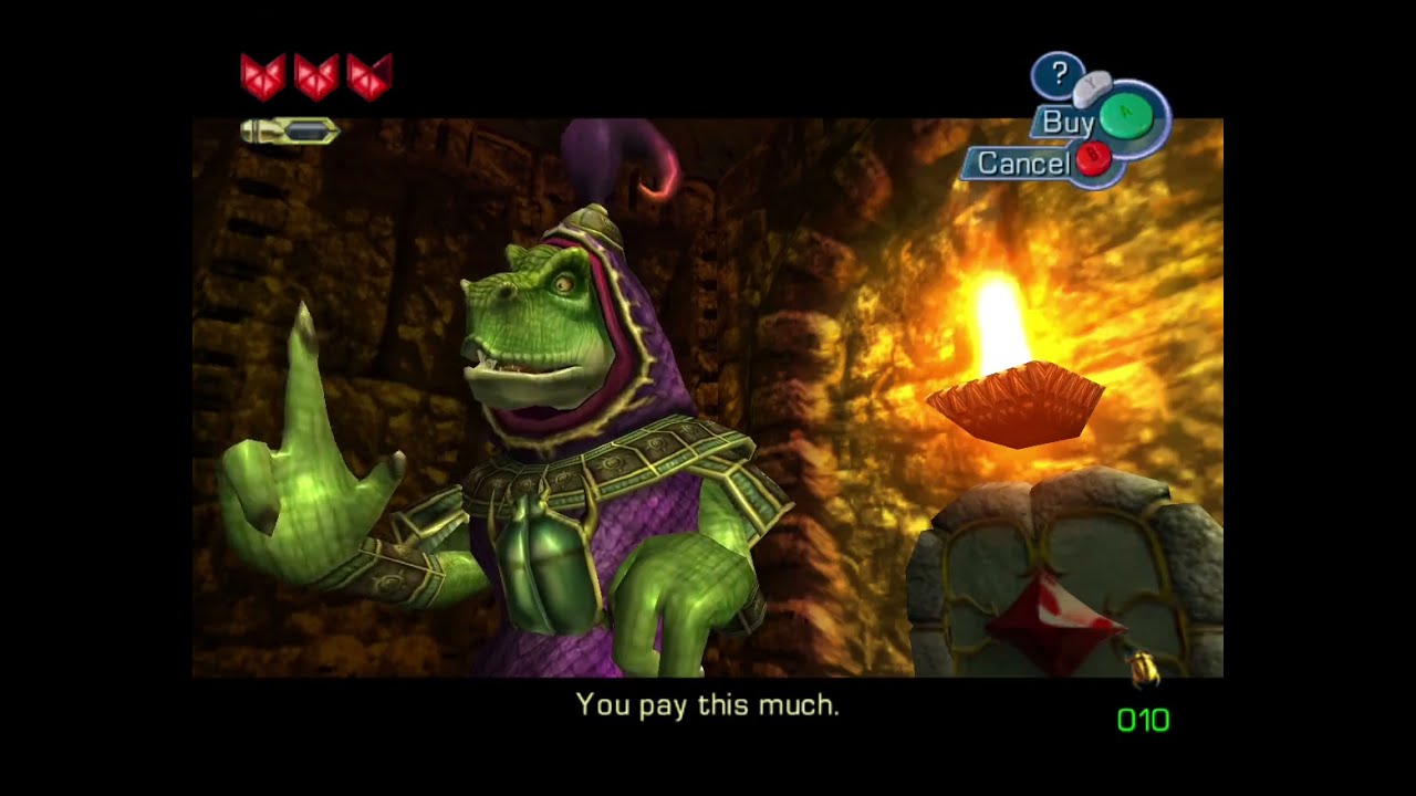 Star Fox Adventures | Negotiate with Merchant