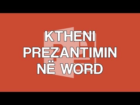 Video: Si i përdorni pikat në Word 2007?