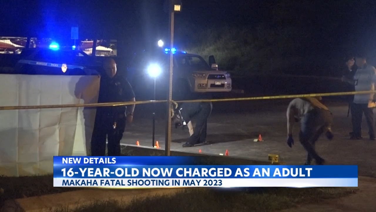Teen suspect in deadly Makaha shooting charged as adult - YouTube