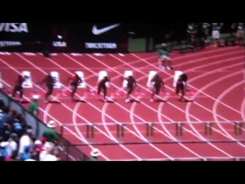 Womens 100 Hurdle Final - USA Outdoor Track and Fi...