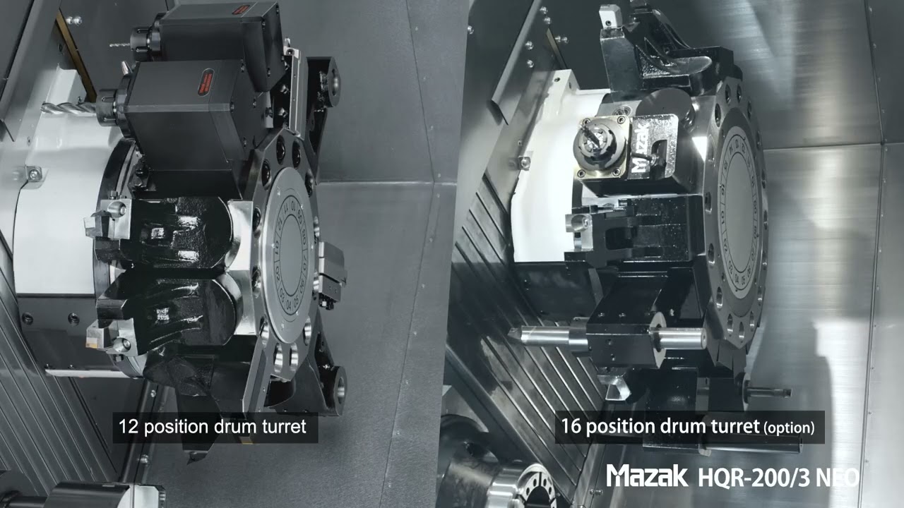 Mazak HQR-200/3 NEO - YouTube