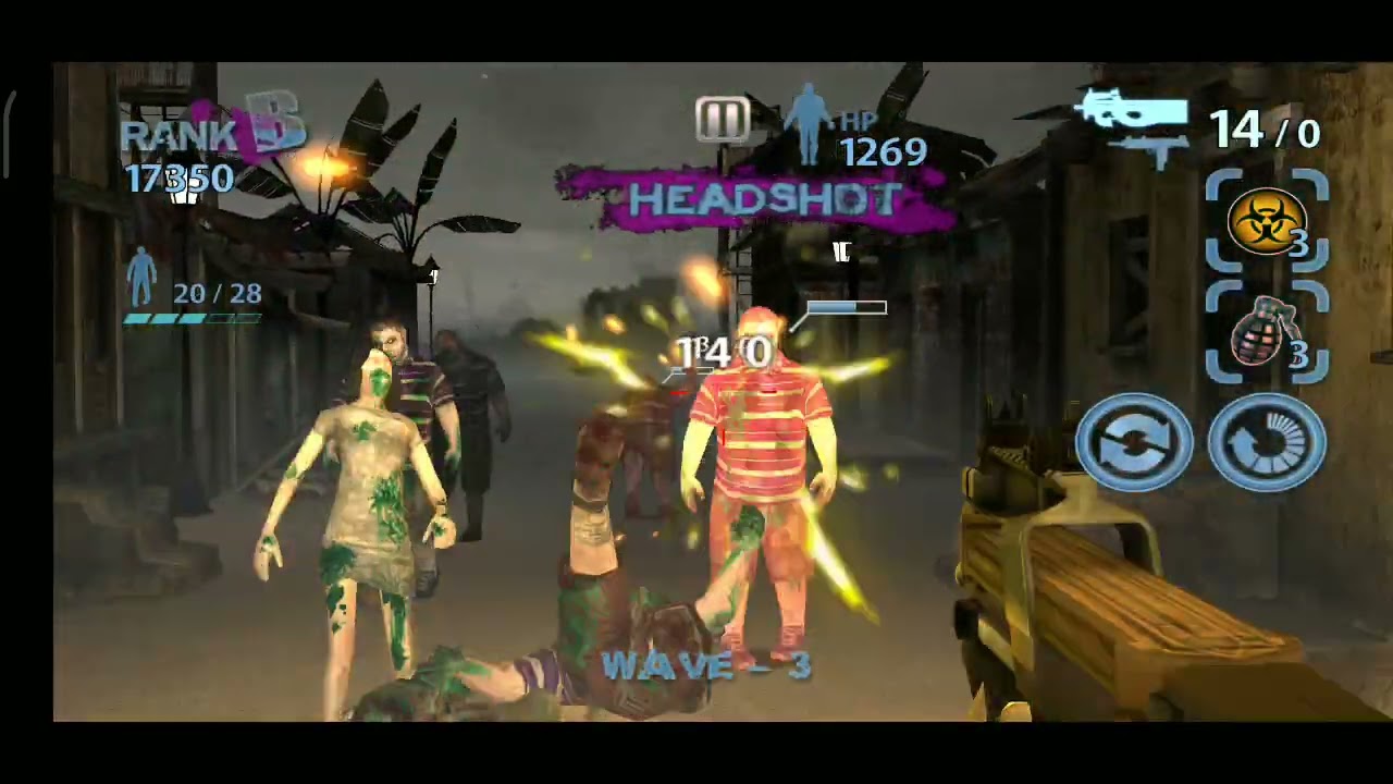 Zombie Hunter King Area 10 Stage 1