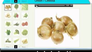Vocabulario de Ingles Verduras (http://www.vocabulario-inglés.es)