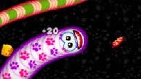 Worms Zone Magic 2 Tiny Worm vs Giant Worm #443 #shorts# magic trap snake fight scene white snake23