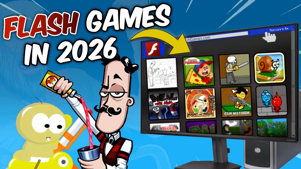 How to play flash games in 2026 (no download) - YouTube