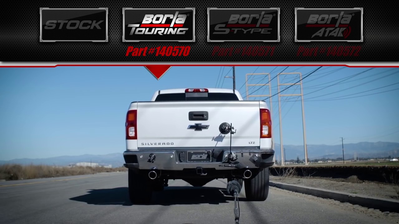 2014-2017 Chevy GMC Silverado Sierra 1500 Performance Exhaust System