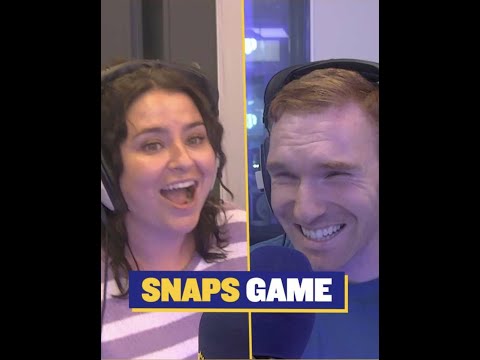 Irish Radio Presenters Play The Snap Game