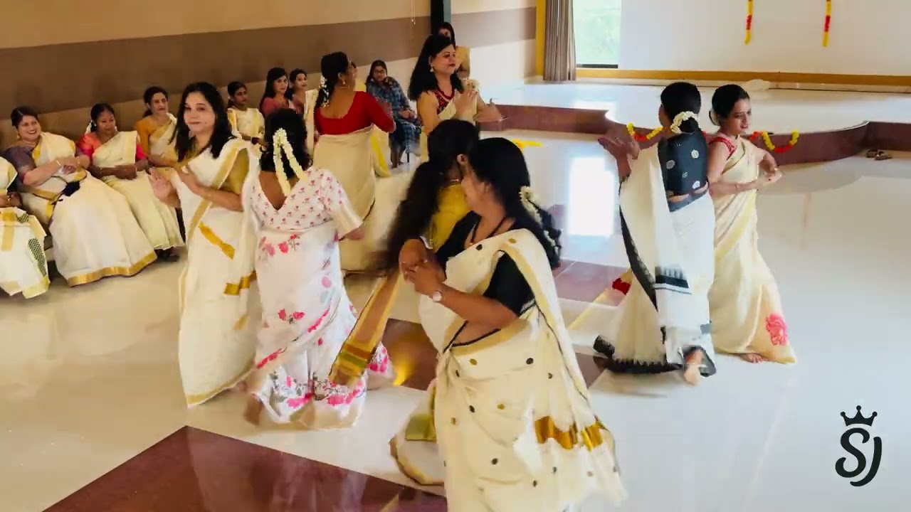 Thiruvathira Dance Performance | Onam Celebrations 2025 | SJ Zumba Fitness