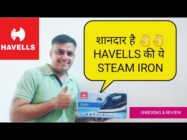 Havells Crony 2000W Steam Iron Unboxing and Review 