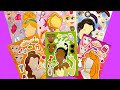 [Paper diy]ディズニープリンセス ディズニーキャラクター Making Disney Princess Disney Characters Sticker Book #asmr #エルサ